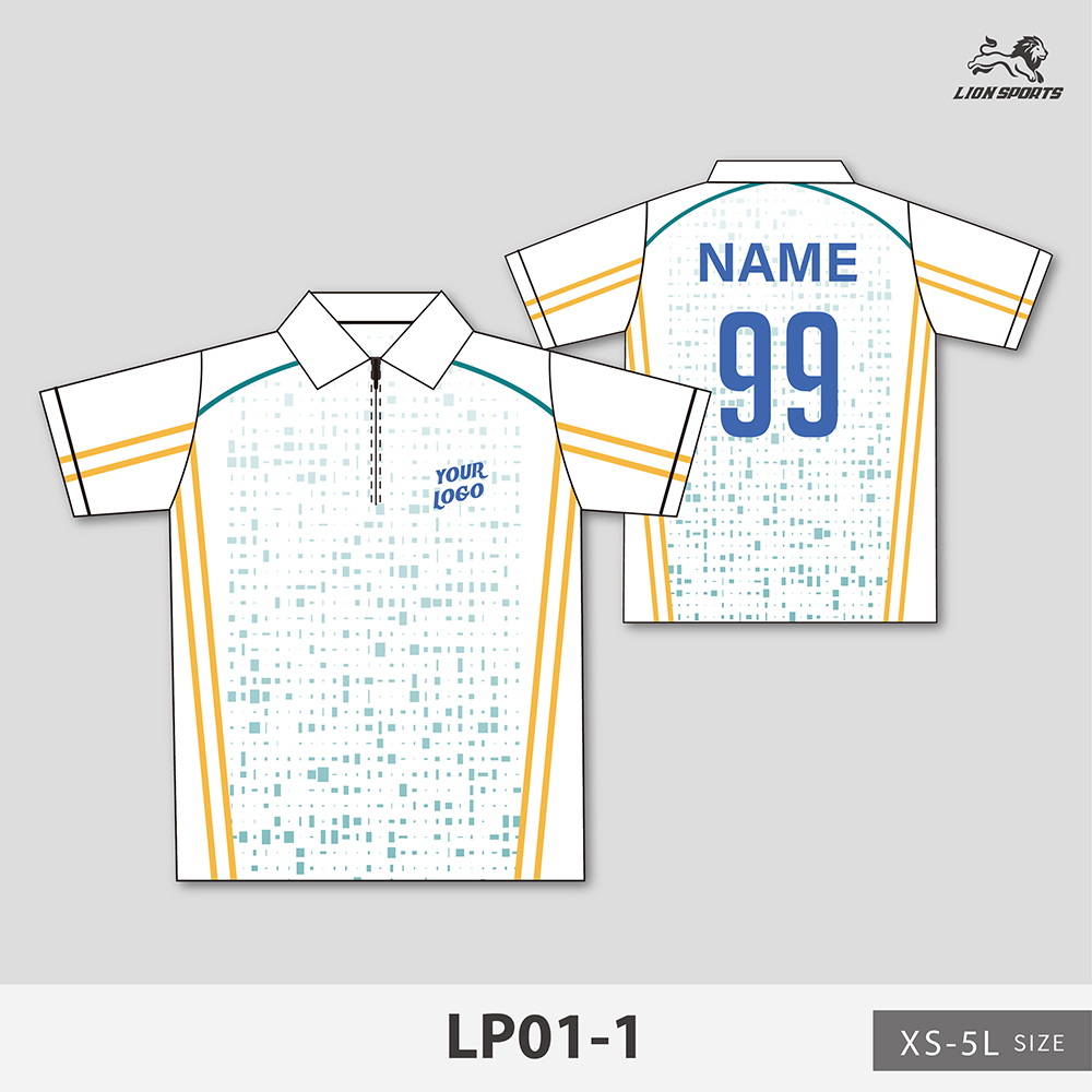 拉鍊POLO衫-LP01