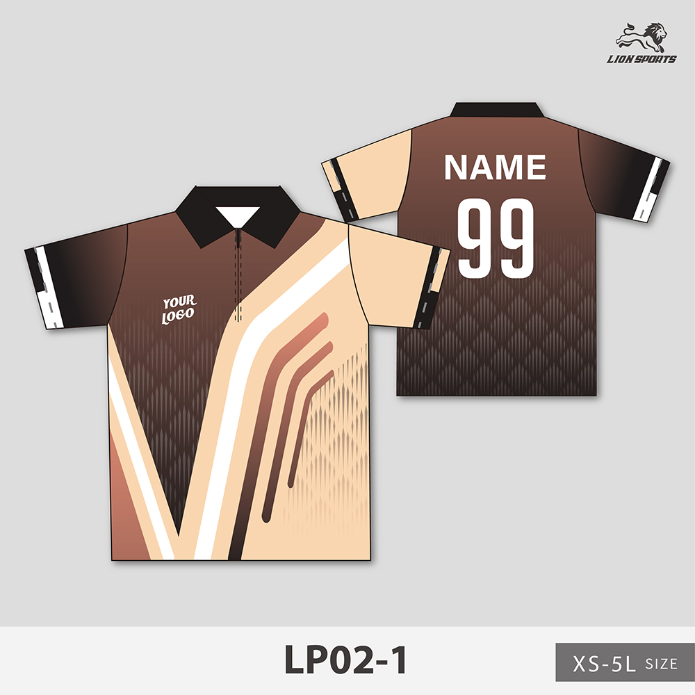 拉鍊POLO衫-LP02