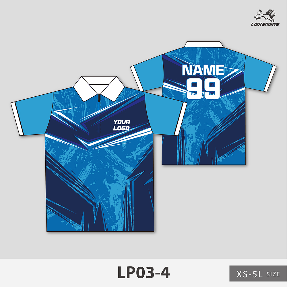 拉鍊POLO衫-LP03